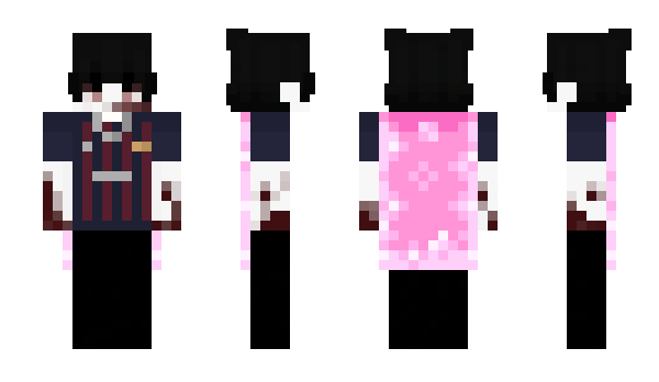 Minecraft skin OneXInLove