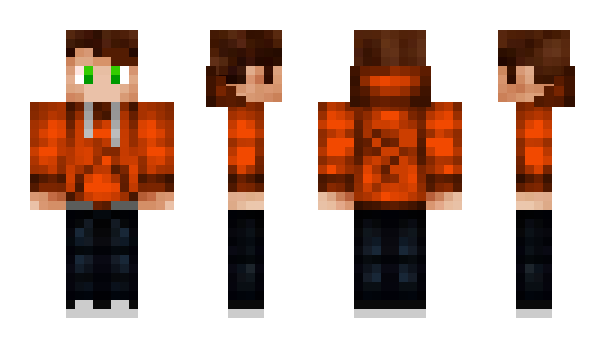 Minecraft skin OrangeSkin