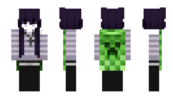 Minecraft скин по нику evezs
