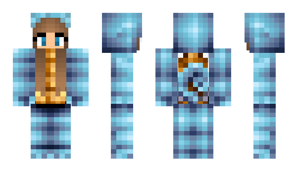 Minecraft skin Magdalena