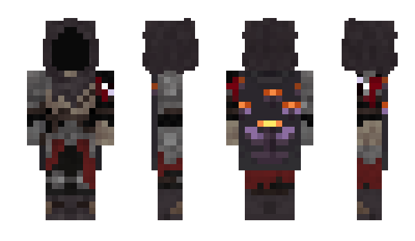 Minecraft skin Spook666