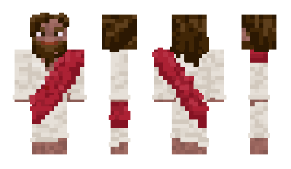 Minecraft скін по ніку TheForests