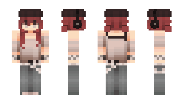 Minecraft skin akumaqe