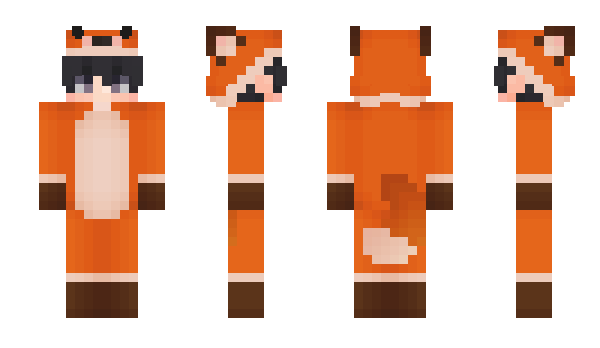 Minecraft скін по ніку Firefox_fr
