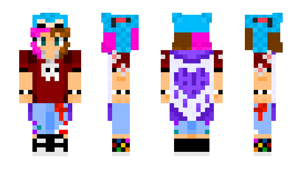 Minecraft скін по ніку lynne_mp3