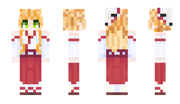 Minecraft skin salisburia_fox