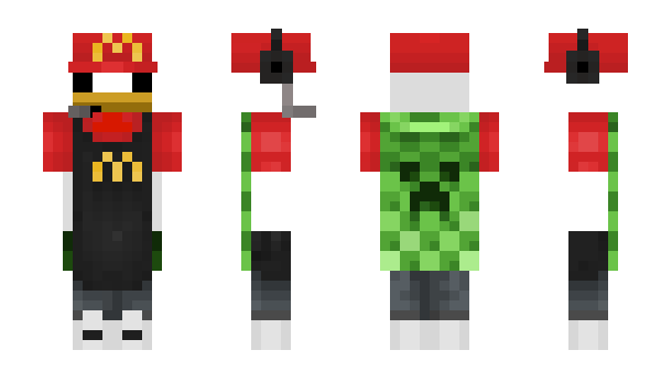 Minecraft skin fretchicken