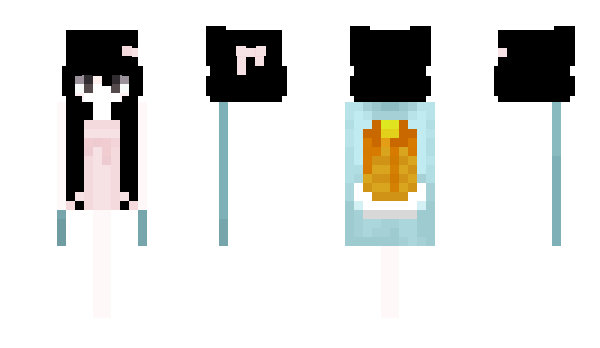 Minecraft skin C9H8N2
