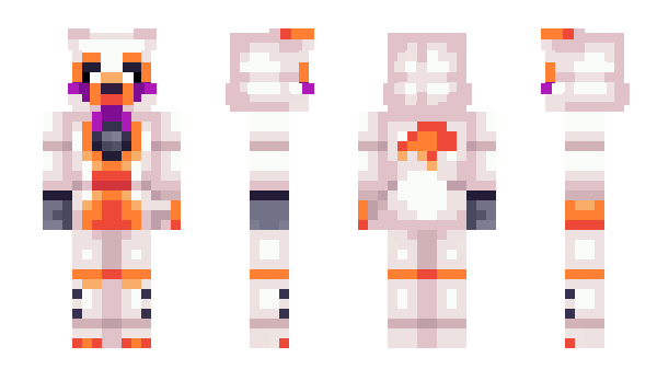 Minecraft skin FNAF_LOLBIT