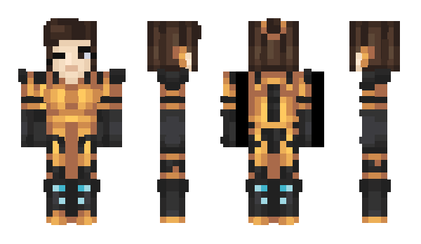 Minecraft skin Niaaa