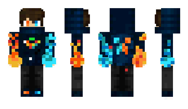 Minecraft skin daftSpace