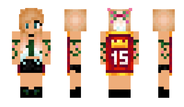 Minecraft skin Fr0zenIvy