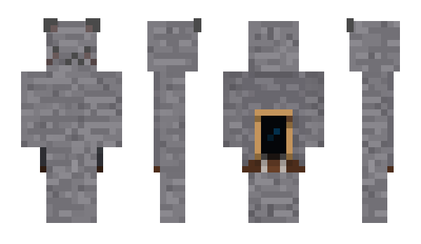Minecraft skin Toorch