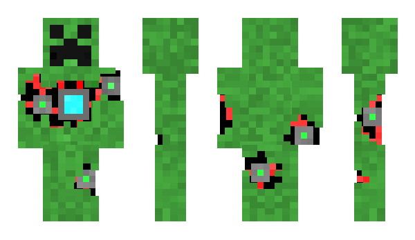 Minecraft skin Creeping_