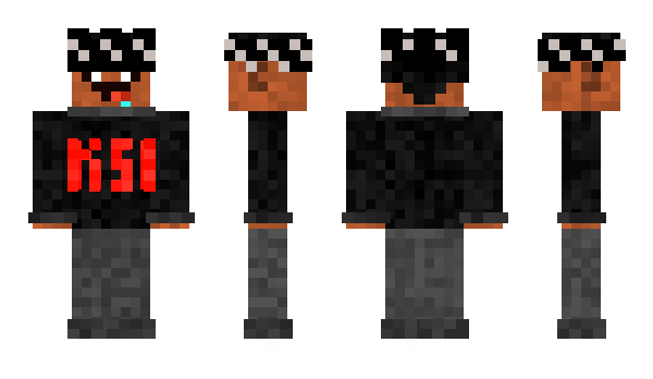 Minecraft скин по нику Nian1