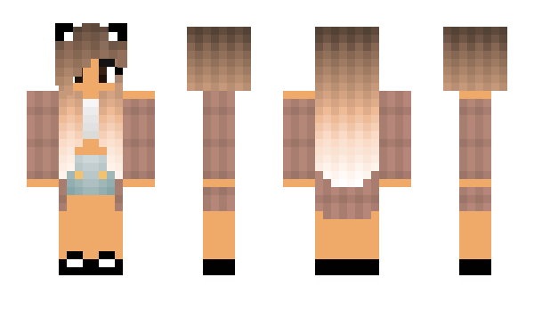 Minecraft skin Mariana05