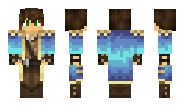 Minecraft skin Evie139