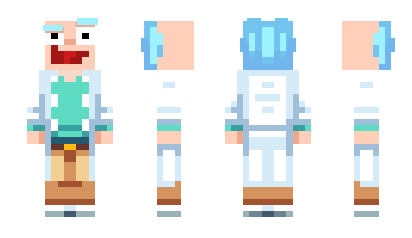 Minecraft скин по нику RickSanch