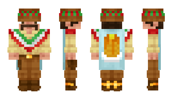 Minecraft скин по нику LuckyRush_