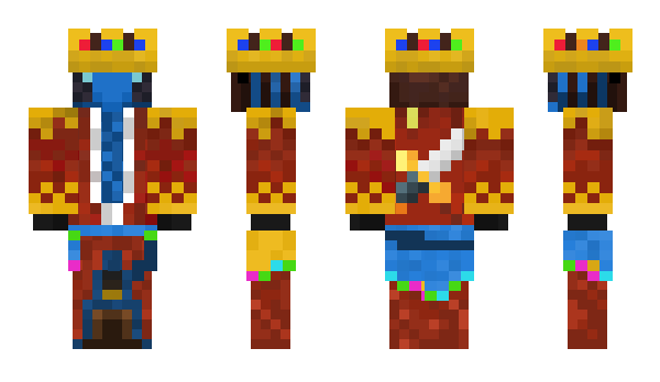 Minecraft skin Bluebess