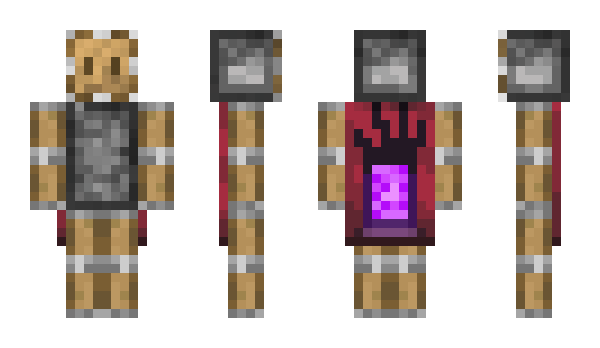 Minecraft skin Hexahydrokanabin