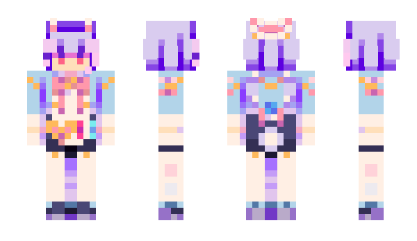 Minecraft skin Leaf_S