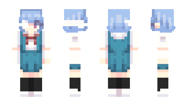 Minecraft skin kvinne