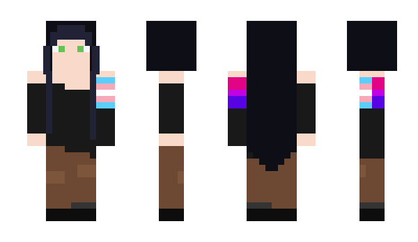 Minecraft skin horroriscool
