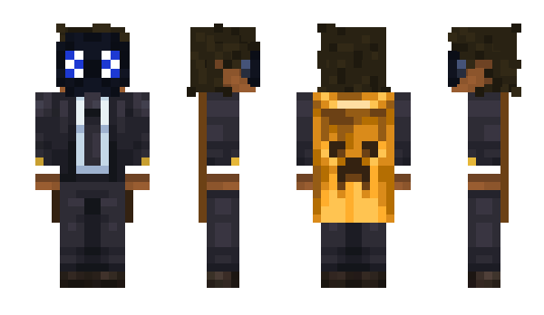 Minecraft skin NotBlueLeaf