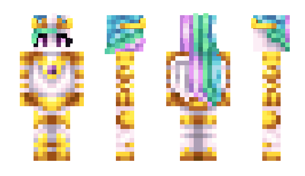 Minecraft скин по нику LittlePony
