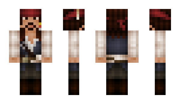 Minecraft skin hyper_girl