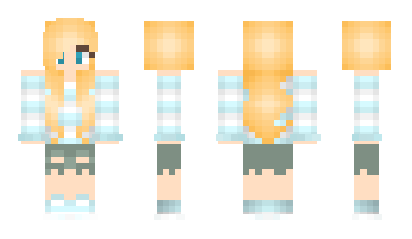 Minecraft skin LoveHoney