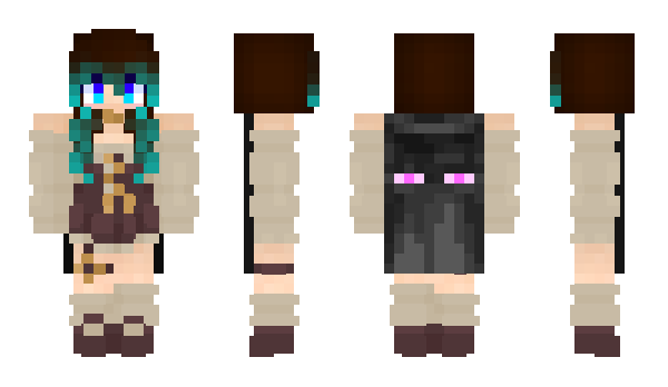 Minecraft skin salexbrown