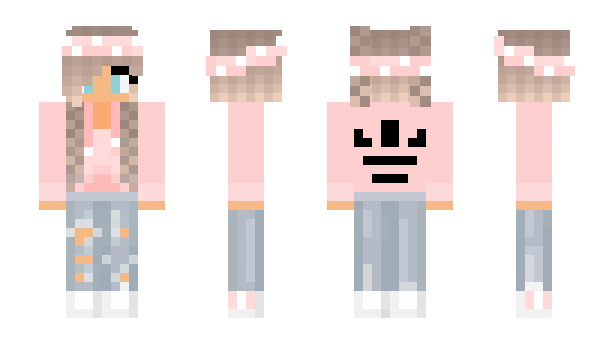 Minecraft skin xhannax