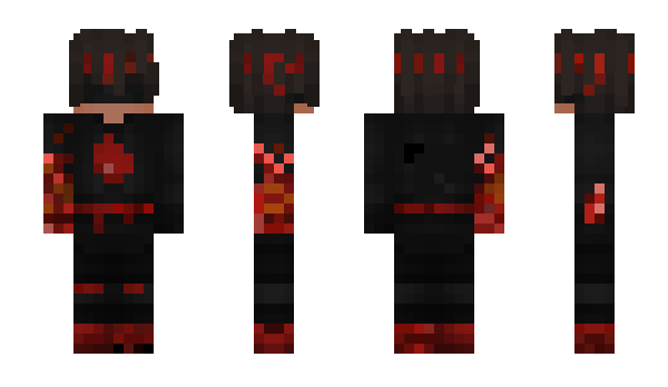 Minecraft skin FlameFake