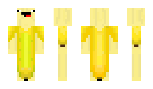 Minecraft skin BananenBV
