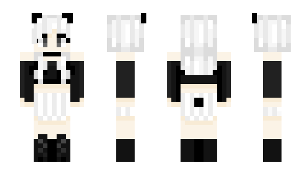 Minecraft skin Miss_Panda