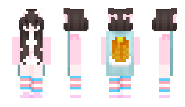 Minecraft skin EmiliaTheProto