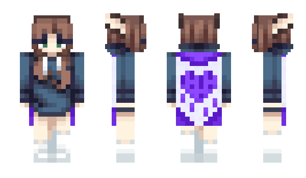 Minecraft skin LunaHound