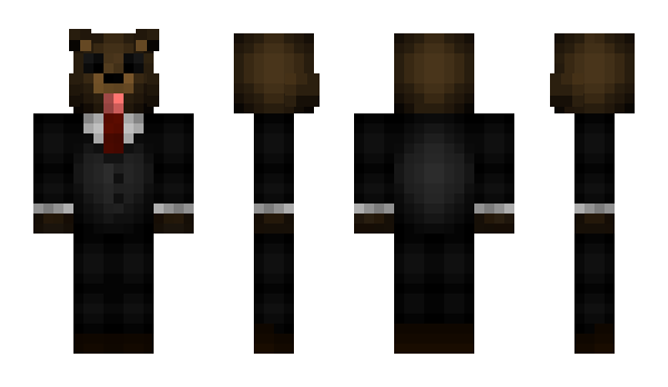 Minecraft skin PapaBear