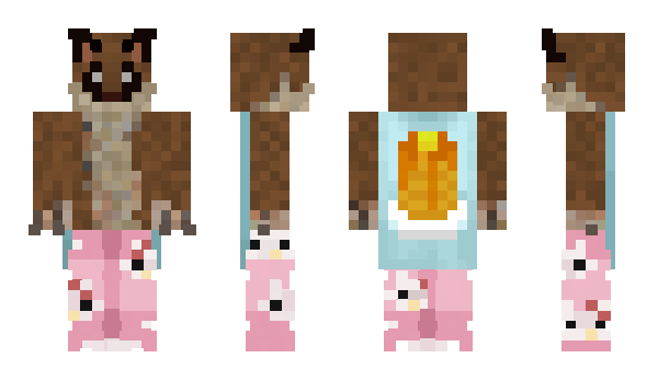 Minecraft скин по нику Huskthedev