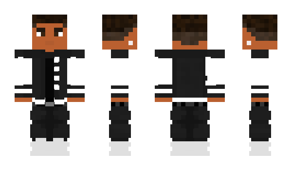 Minecraft skin GuBlack