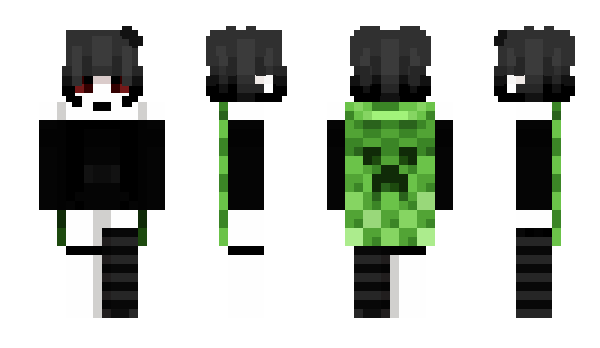 Minecraft skin MissANight