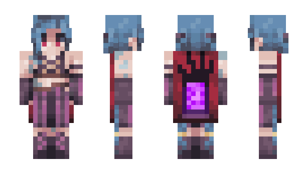 Minecraft скін по ніку bisexualmajima
