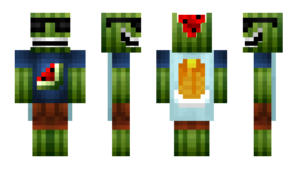 Minecraft skin Th3R3dMan