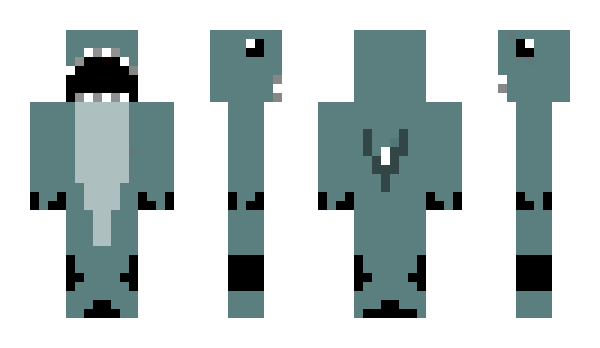 Minecraft скин по нику Big_Shark