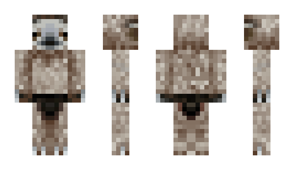 Minecraft skin TauriTheSloth