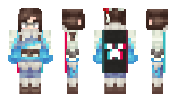 Minecraft skin Meiquisha