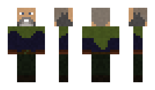 Minecraft skin Davos