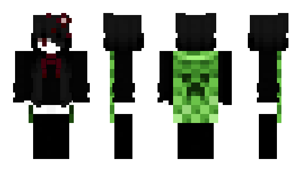 Minecraft skin meowingforalusia